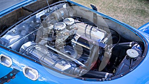 1951 J2 Allard classic racing car engine