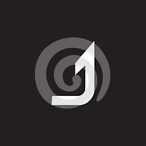 J Logo Letter Vector Illustration for theme or profesional photo