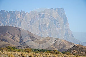Jabal Misht mountain Oman