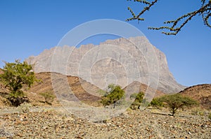 Jabal Misht mountain Oman