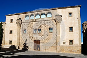 Jabalquinto palace, Baeza, Spain. photo