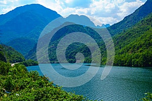 Jablanicko Lake, on the Neretva River