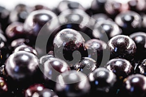 The jabuticaba or jaboticaba is the fruit of the jaboticabeira or jabuticabeira, a Brazilian fruit tree of the mirtaceae family, photo