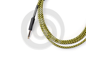 Jack cord for guitar and connection of various musical devices, pedals, amplifier and so on