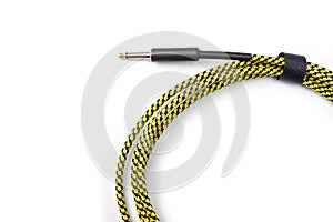 Jack cord for guitar and connection of various musical devices, pedals, amplifier and so on