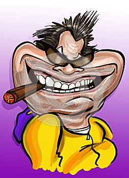 Jack Nicholson caricature