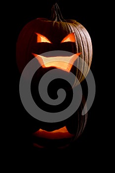 Jack-o-Lantern with Reflection 5