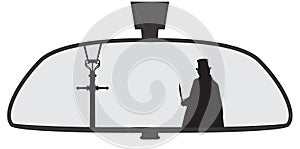 Jack The Ripper In Rear View Mirror