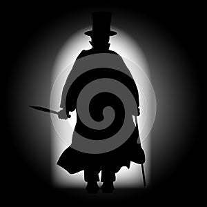 Jack the Ripper Silhouette photo