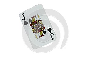 Jack Of Spades Playing Card