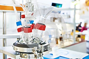 Jacketed lab reactor