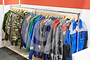 Jackets workwear in store