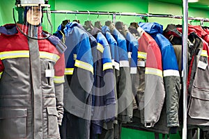 Jackets for workwear in store