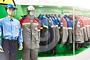 Jackets for workwear in store