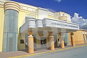 Jackie Gleason Theater of the Performing Arts in the Art-Deco District of south beach, Miami Beach, Florida