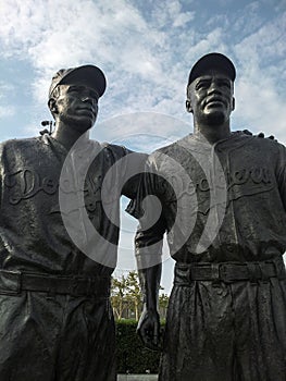 Jackie Robinson statue photo