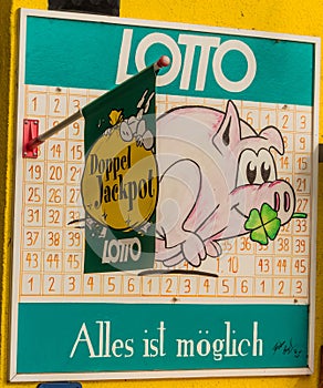 Jackpo the lottery, austria