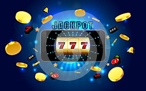 Jackpot lucky wins golden slot machine casino on mobile phone wi