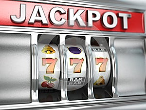 Jackpot on slot machine
