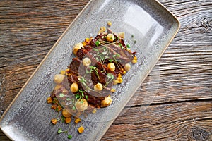 Jacks beef with corn USA recipe