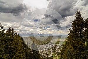 Jackson Hole Aerial View