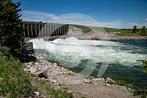 Jackson Lake Dam and Reservoir in Grand Teton National Park