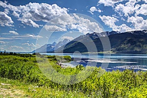 Jackson Lake, Grand Teton National Park Wyoming US