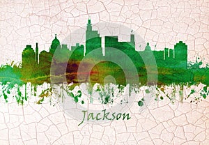 Jackson Mississippi skyline