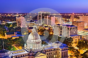 Jackson Mississippi Skyline