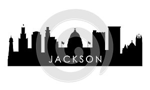 Jackson skyline silhouette.