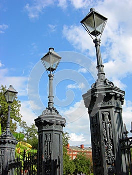Jackson Square Lamp Posts