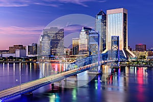 Jacksonville, Florida Skyline