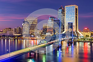 Jacksonville, Florida Skyline