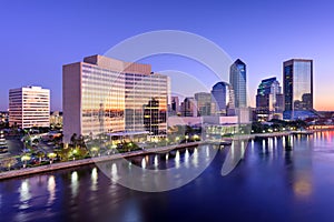 Jacksonville Florida Skyline