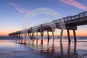 Jacksonville Pier in Jacksonville, Florida photo