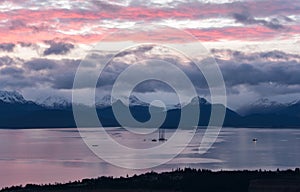 Jackup Rig in Kachemak Bay