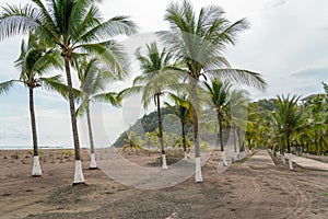 Jaco beach, in the Puntarenas province of Coata Rica
