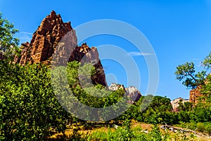 Jacob Peak in Zion National Park in Utah, United Sates