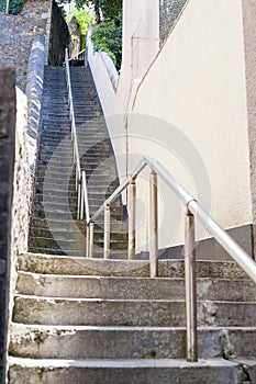 Jacob's Ladder Steps in Falmouth Cornwall
