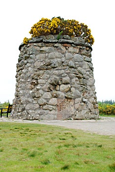 Jacobite Memorial Cairn in Scotland