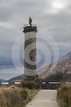 The Jacobite Monument Glenfinnan Scotland