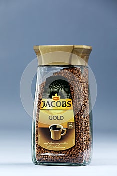 Jacobs Kronung instant coffee jar