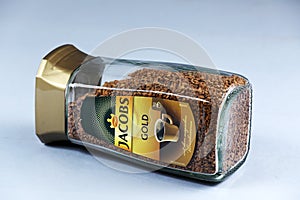 Jacobs Kronung instant coffee jar