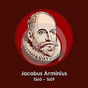 Jacobus Arminius 1560-1609, was a Dutch theologian from the Protestant Reformation