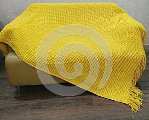 Jacquard and woven Throw blanket with high resolution