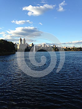 Jacqueline Kennedy Onassis Reservoir in Central Park, New York.