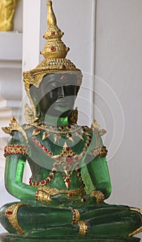A Jade Buddha Statue, Chiang Mai, Thailand