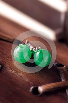 Jade Earrings