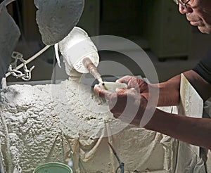 Jade stone nephritis processing machine