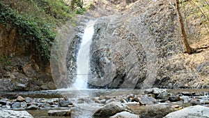 Jae Sorn Waterfall, nature waterfall in Lampang province, Thailand.